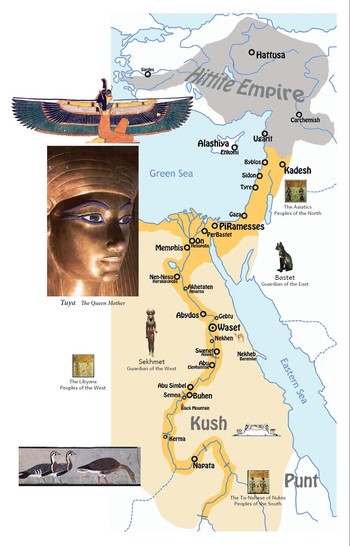 Map of Egypt